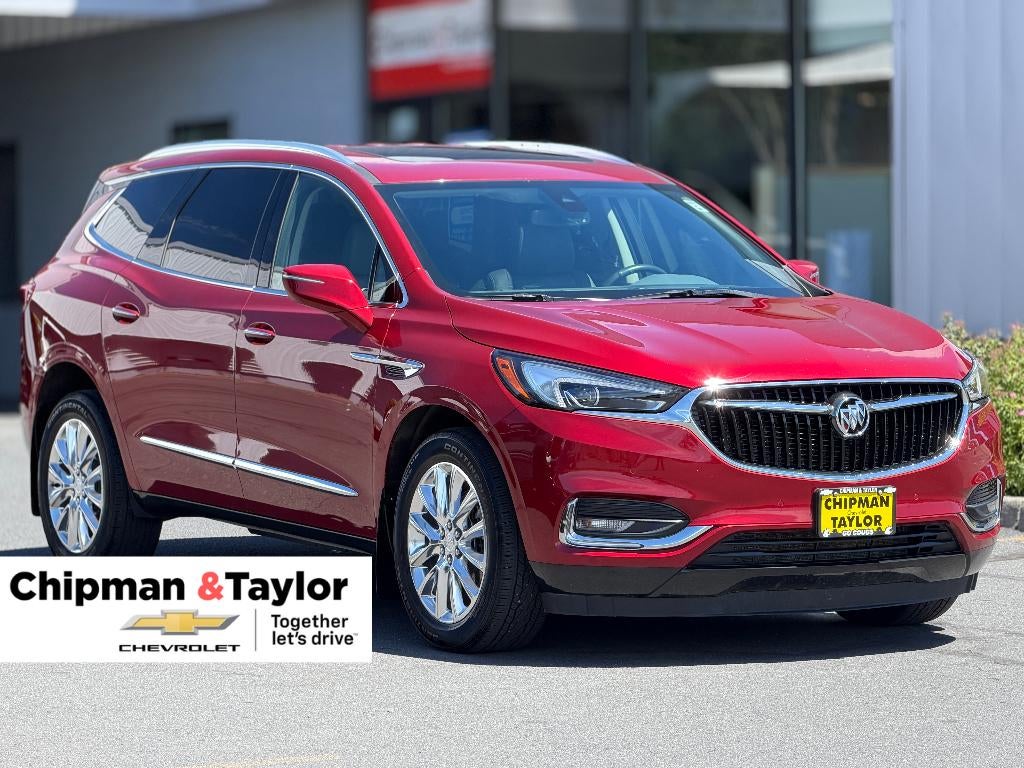 2021 Buick Enclave Premium in Includes Pitch Dark Night Lower Exterior Accent Color.) — front three-quarter view