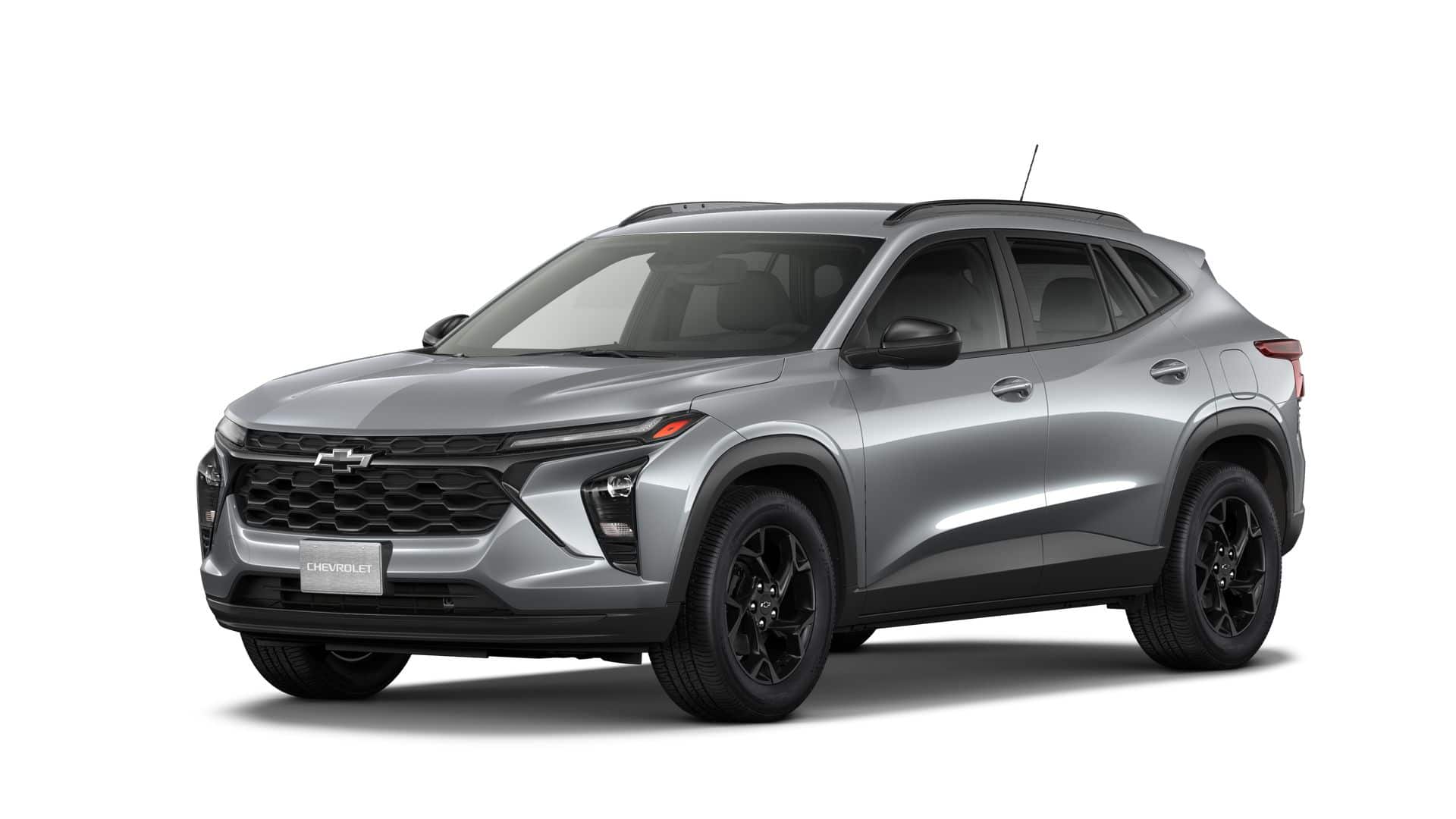 2026 Chevrolet Trax LT in Sterling Gray Metallic — front three-quarter view