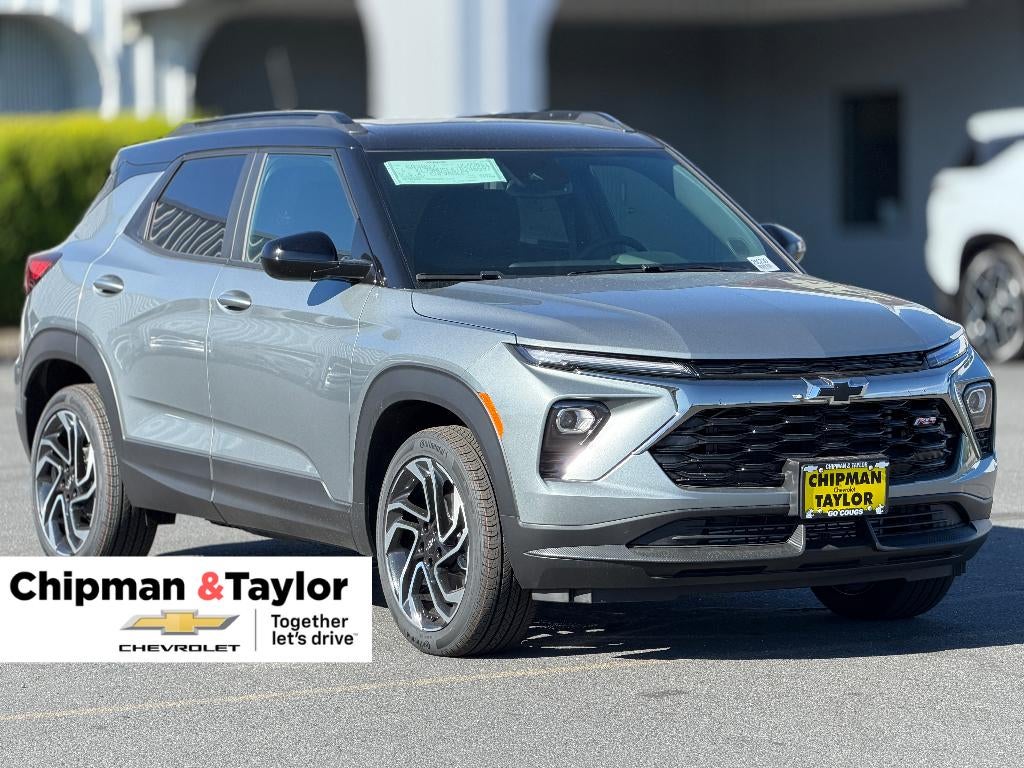 2026 Chevrolet Trailblazer RS in Sterling Gray Metallic — front three-quarter view